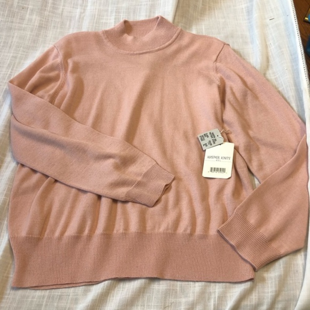 Vintage Wool Sweater by Kasper Knits Hong Kong Women’s Size XL